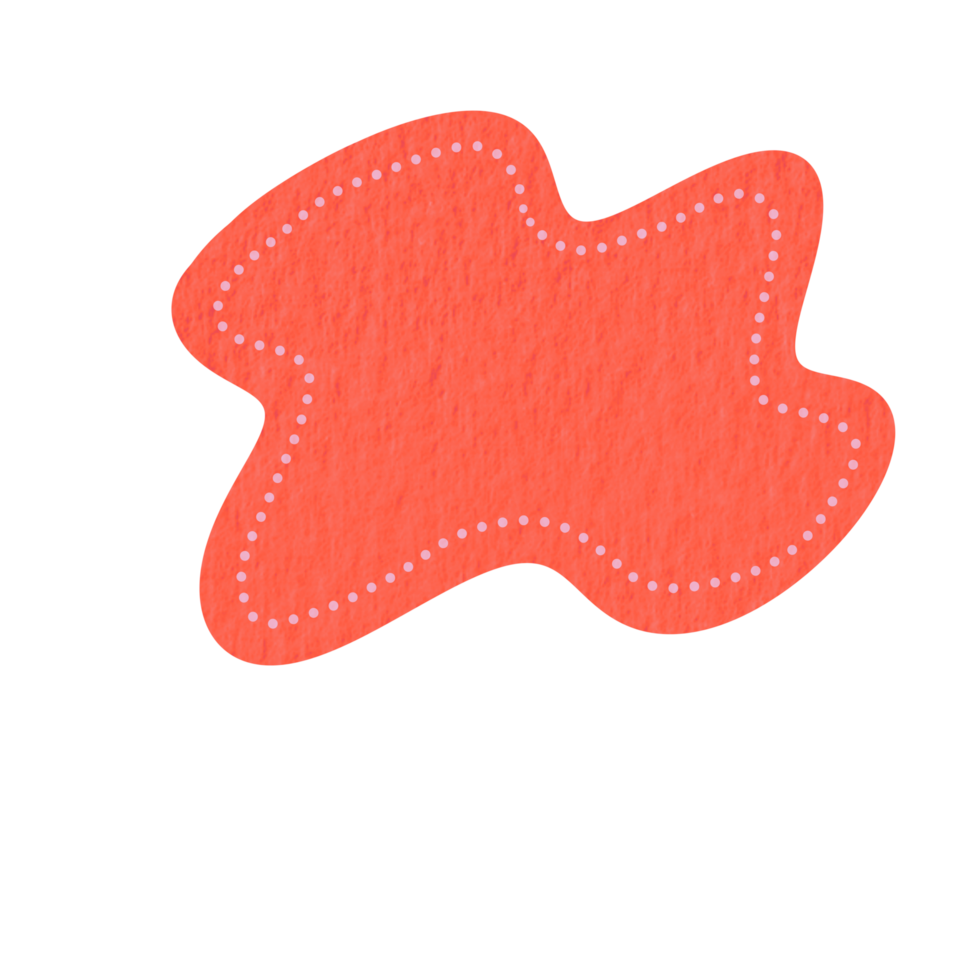 Abstract Blob Shape png