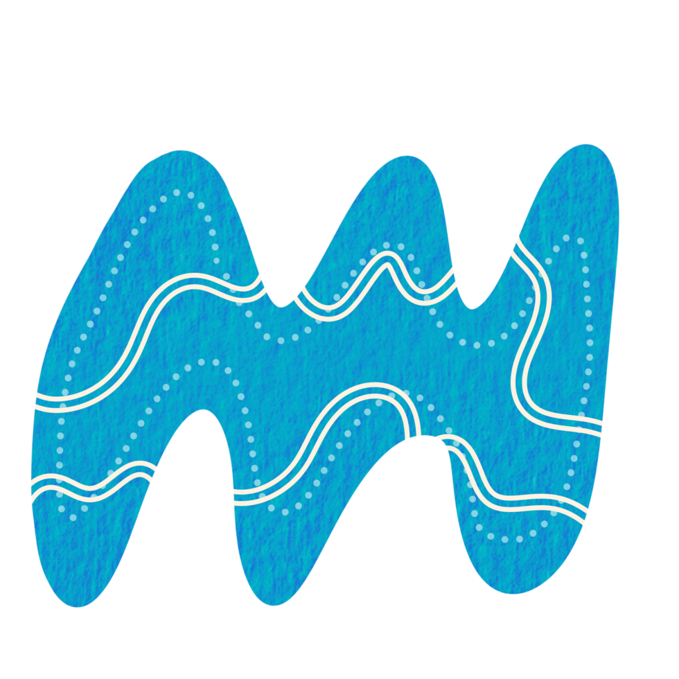 Abstract Blob Shape png