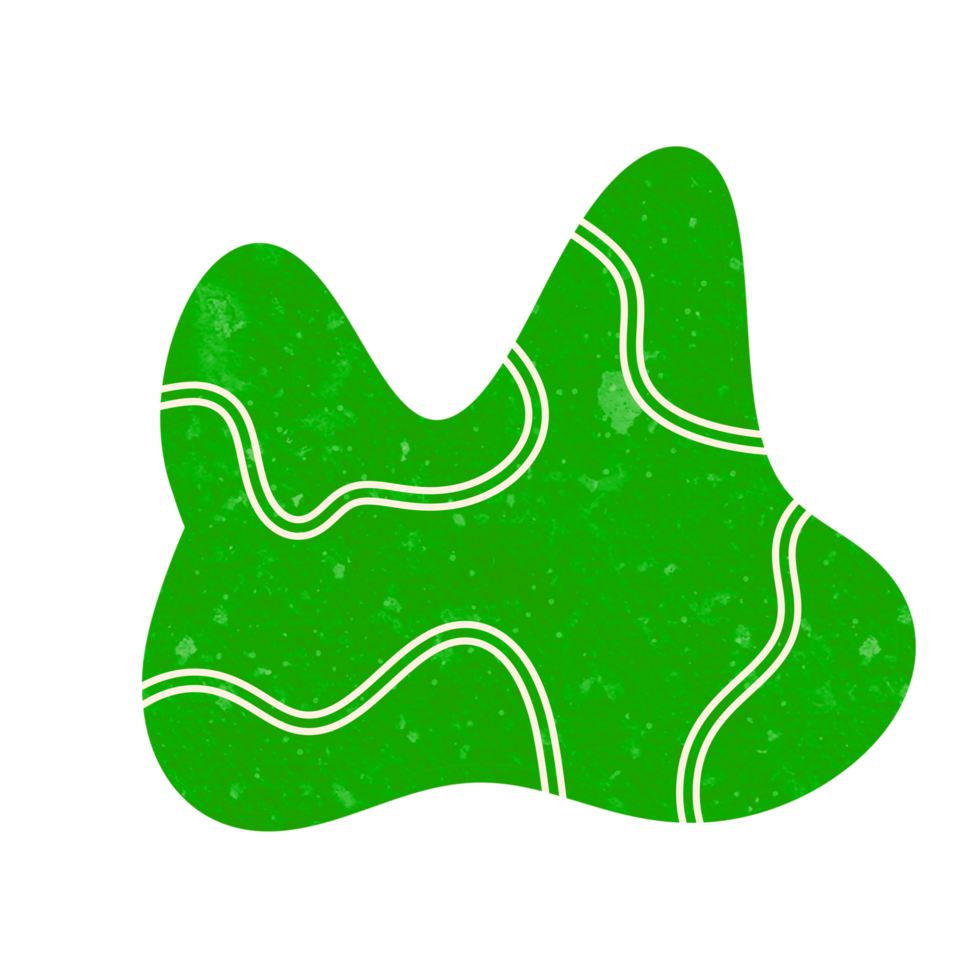 Blob With Grainy Texture png