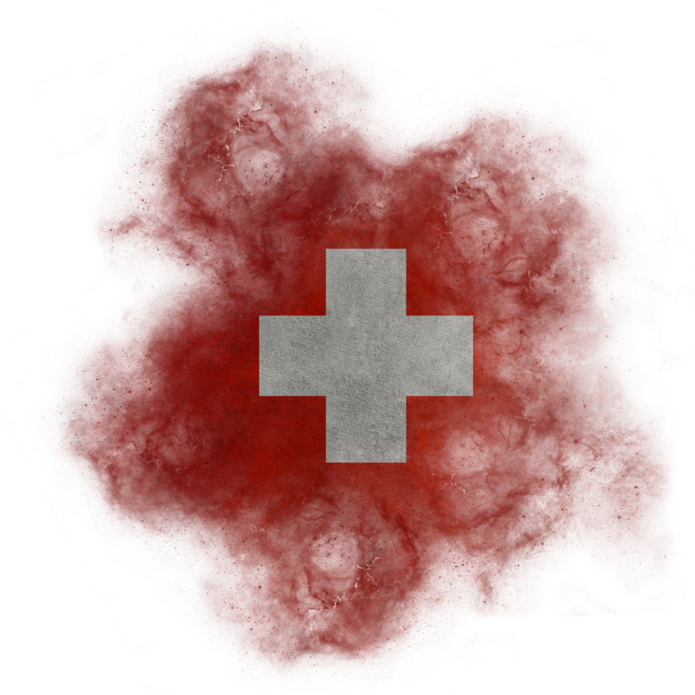 Switzerland Brush Flag png