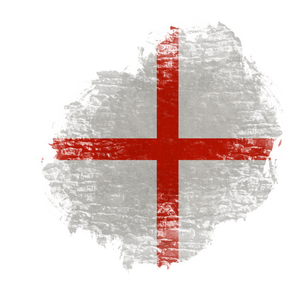 Inglaterra escova bandeira png