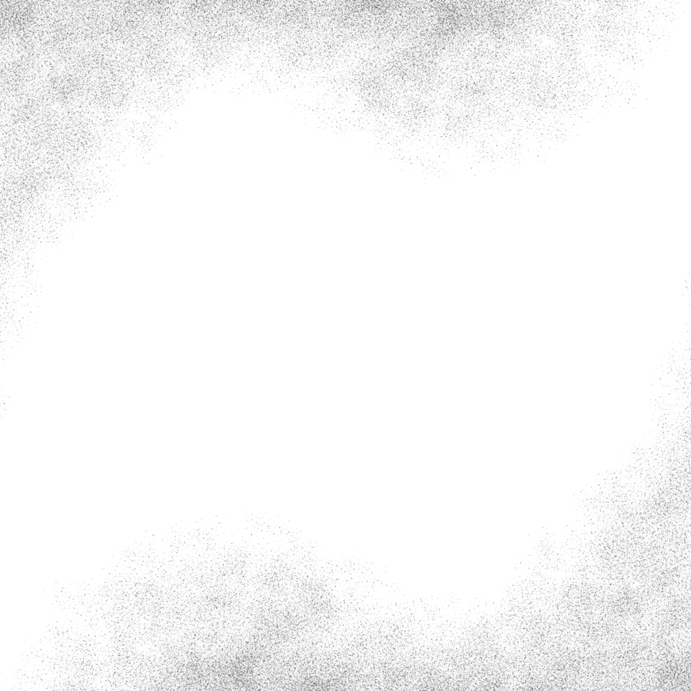 Abstract Black Particles Frame png