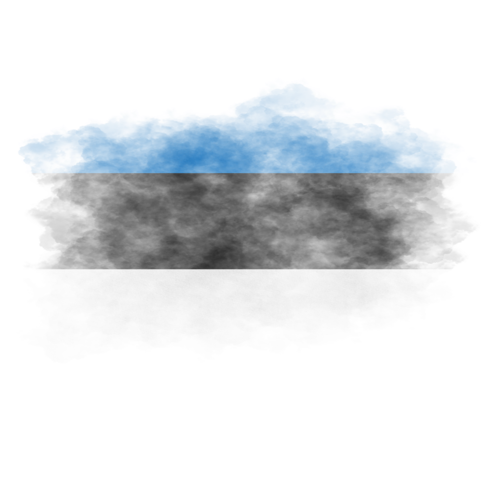Estonia Brush Flag png