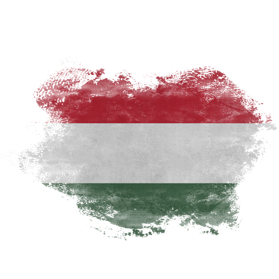 Hungary Flag Brush png