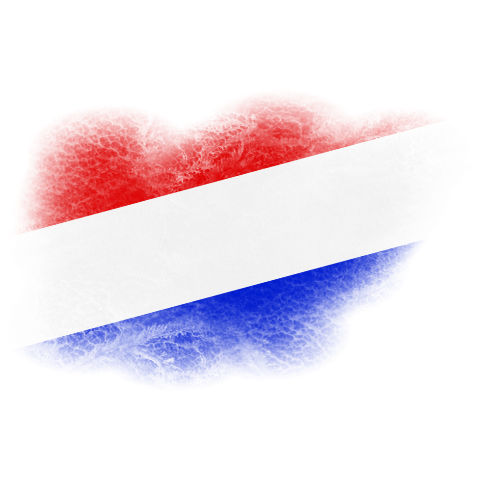 Netherlands Brush Flag png