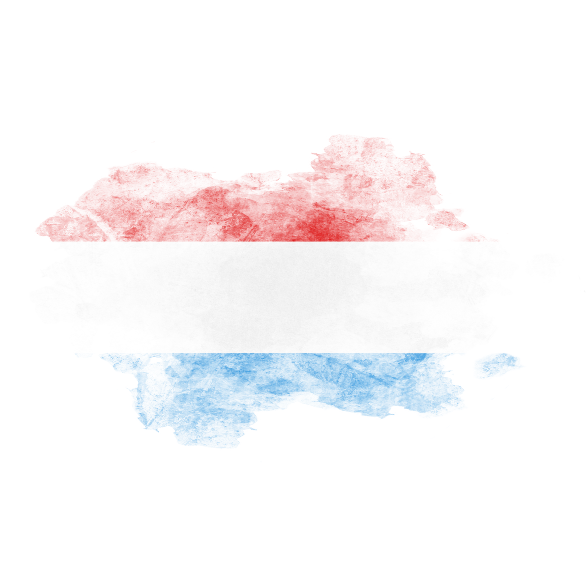 Luxembourg Flag Paint 36182702 PNG