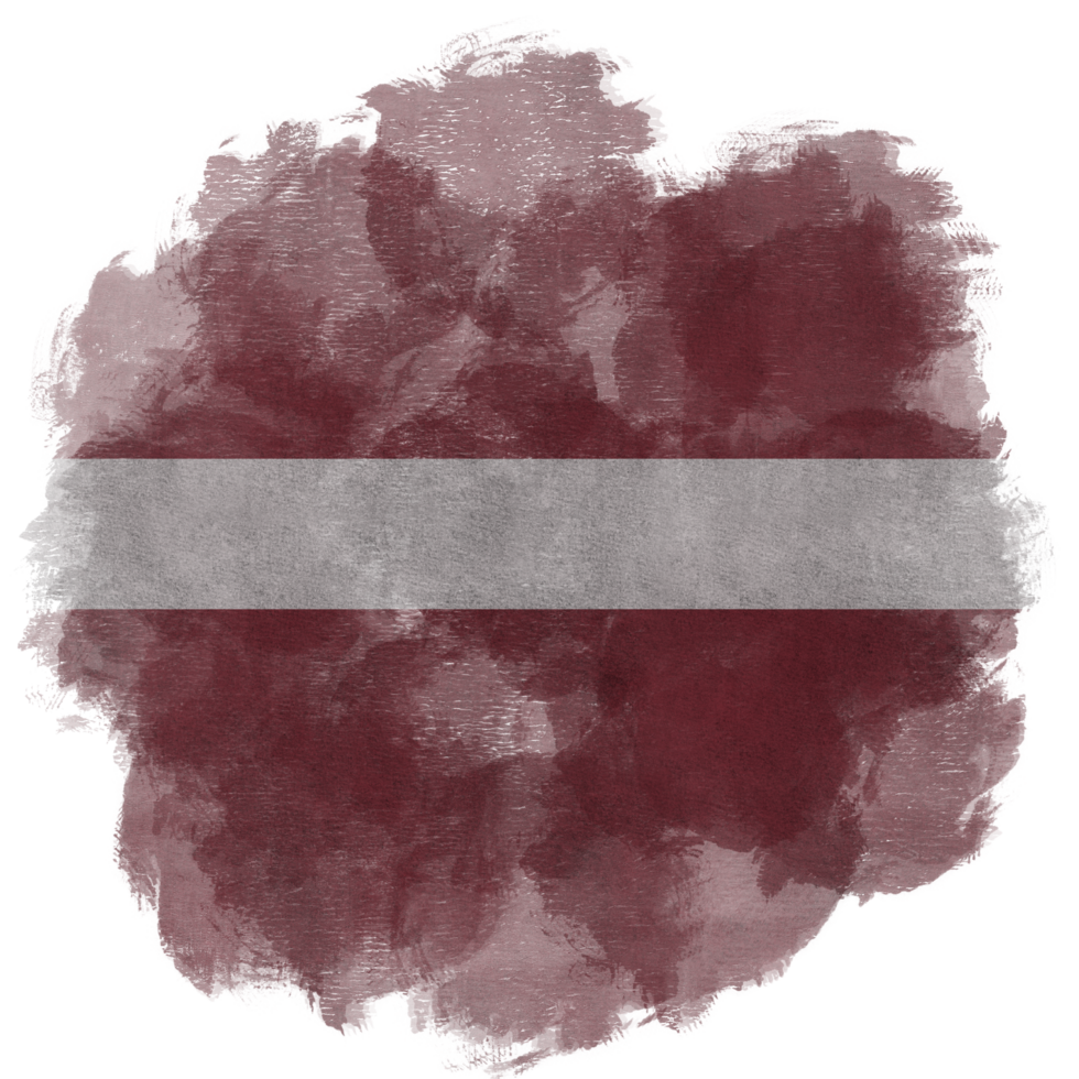 Latvia Brush Flag png