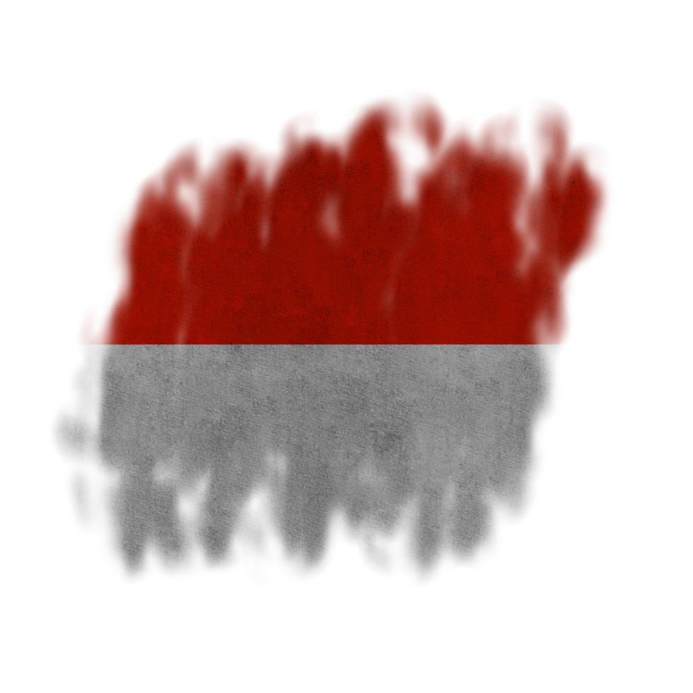 Indonesia Paint Flag png