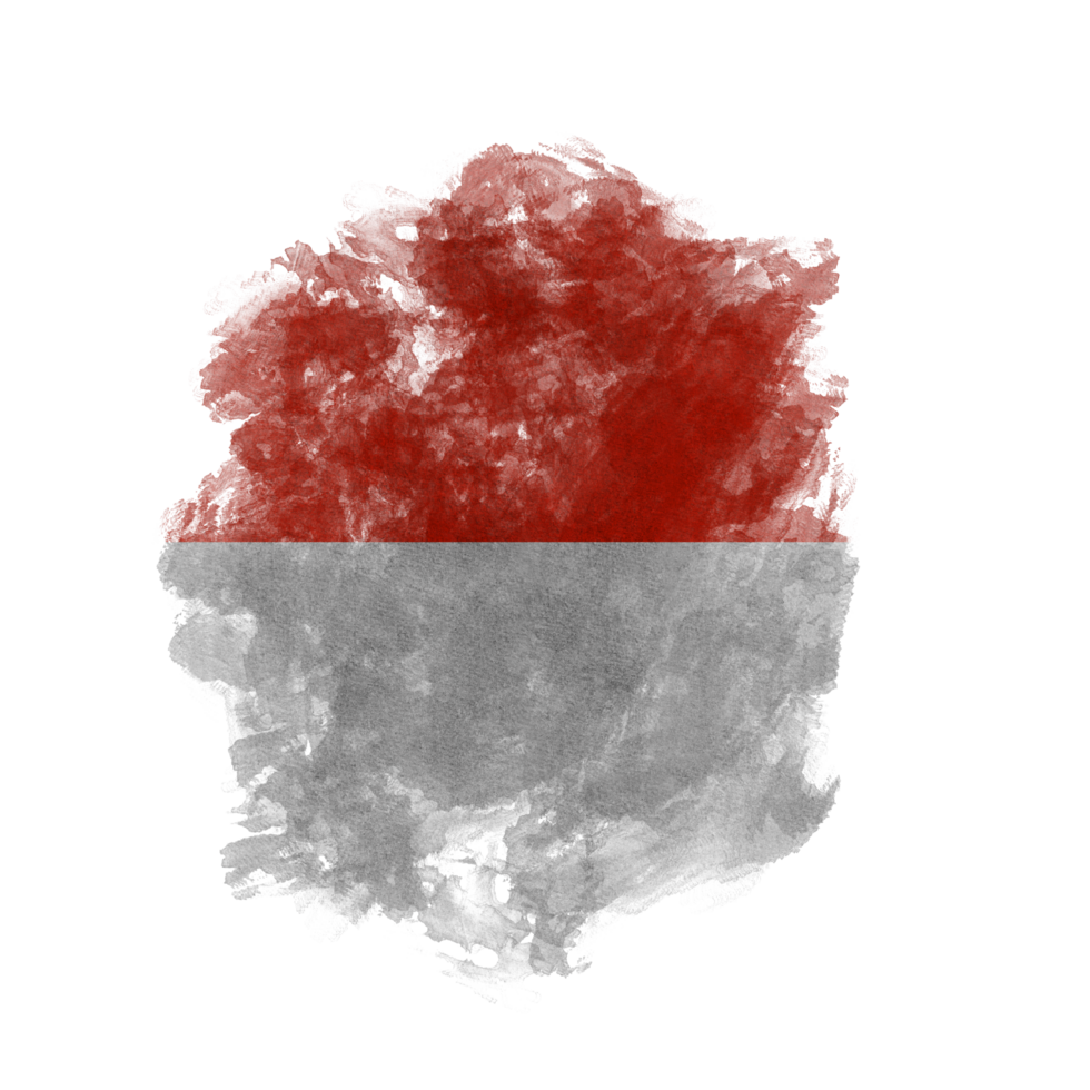 Indonesia Paint Flag png
