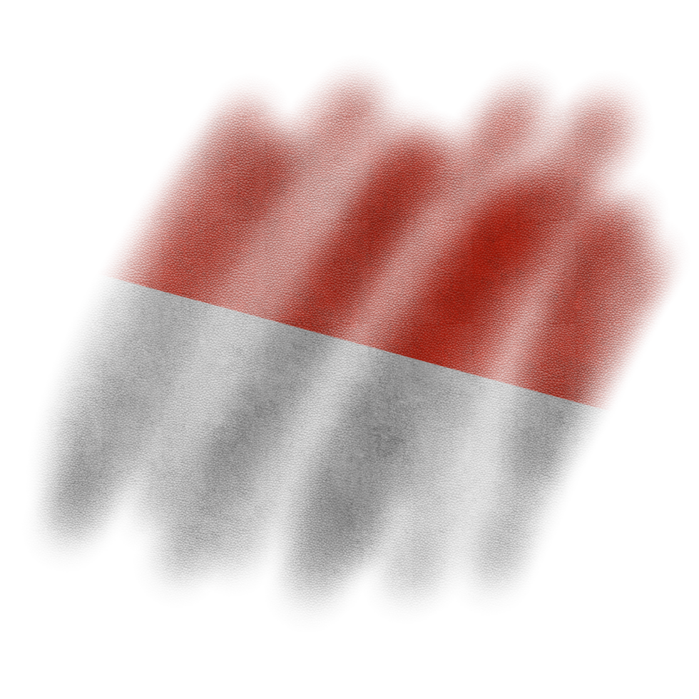 Indonesia Paint Flag png