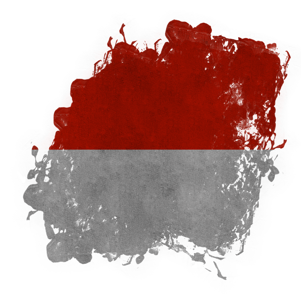Indonesia Paint Flag png