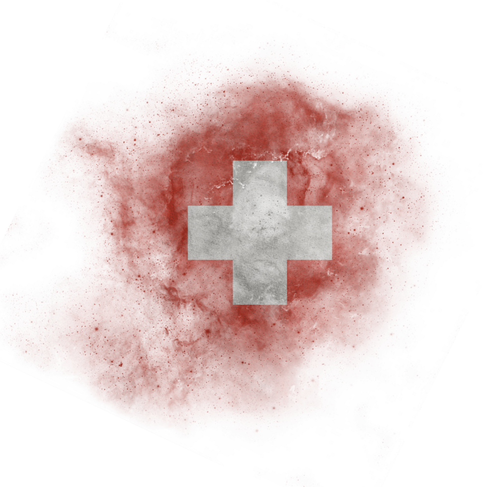 Switzerland Brush Flag png