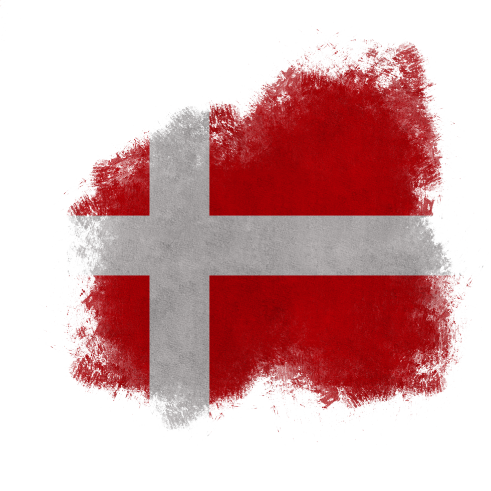 Denmark Brush Flag png
