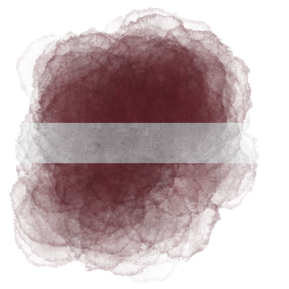 Latvia Brush Flag png