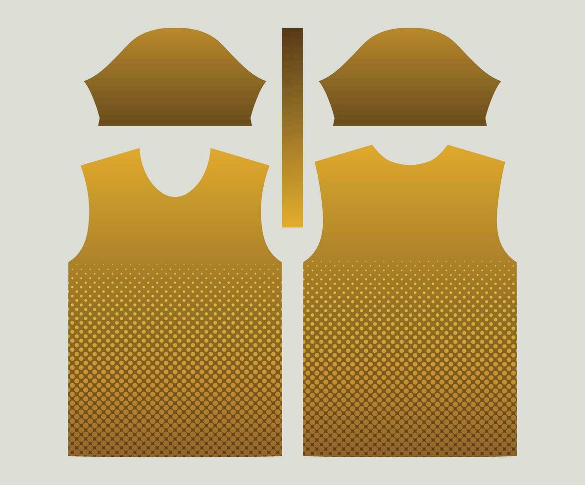 golden basketball jersey design vector