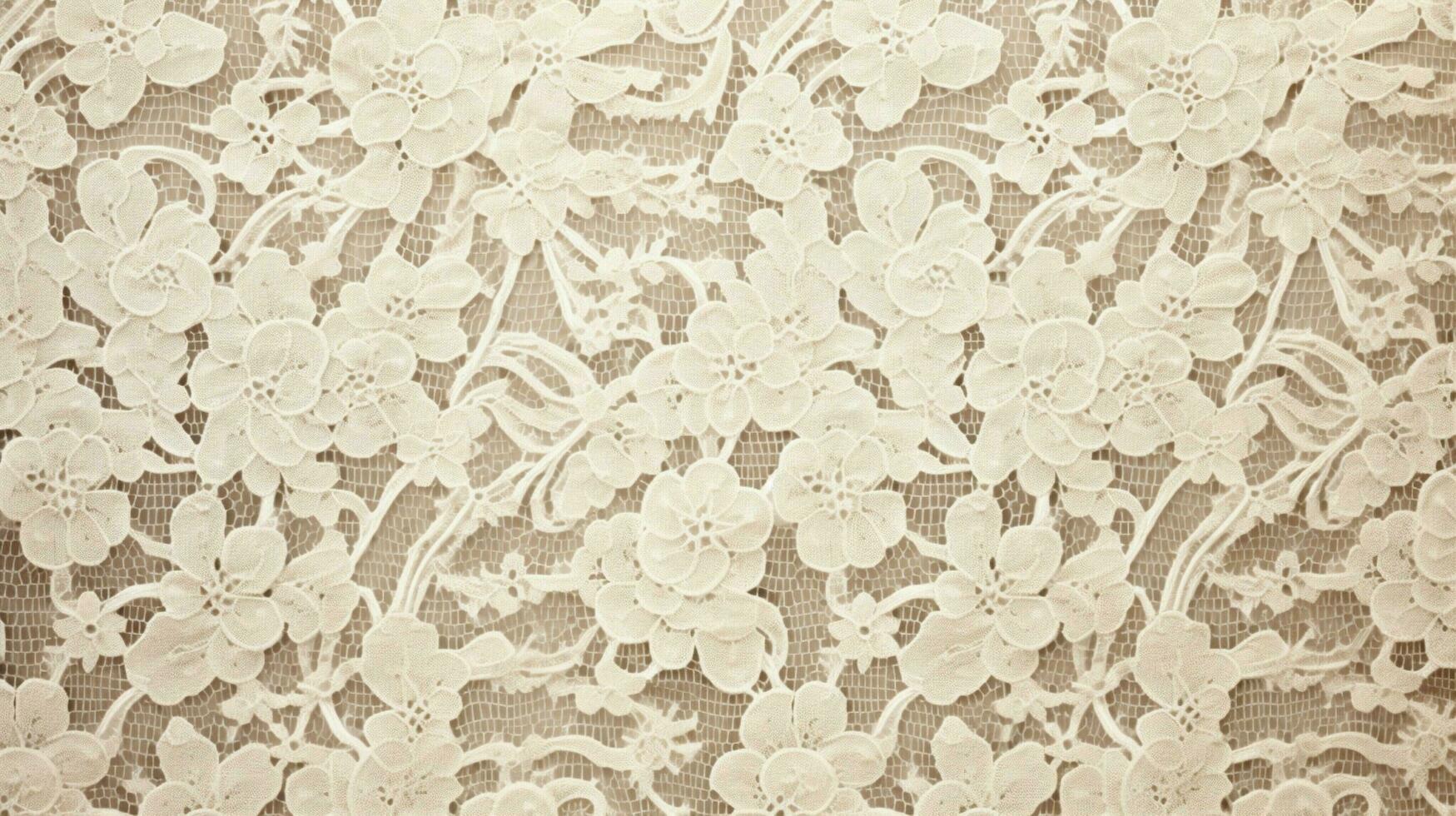 AI generated Lace Textures background photo
