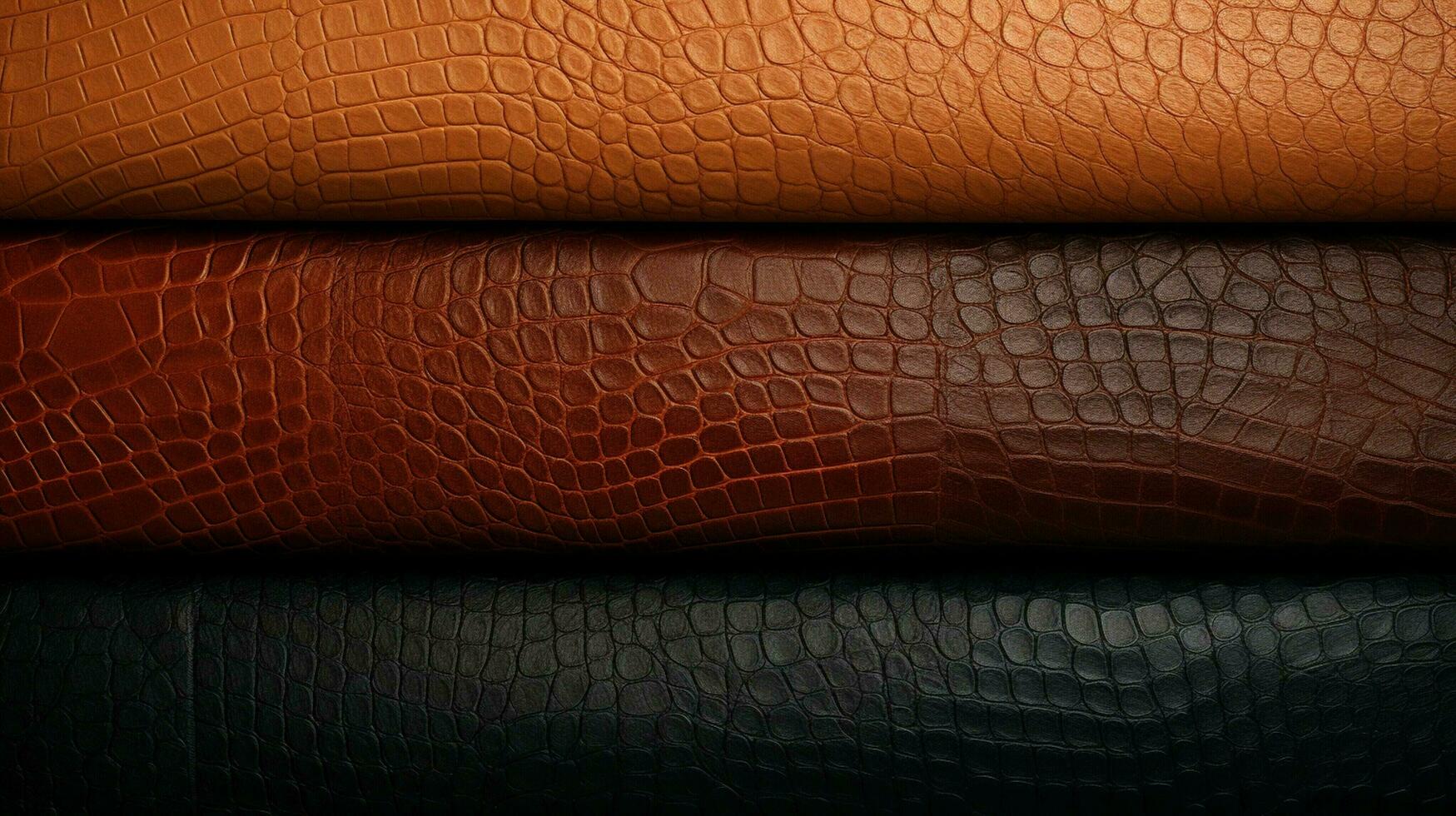 AI generated Leather Textures background photo