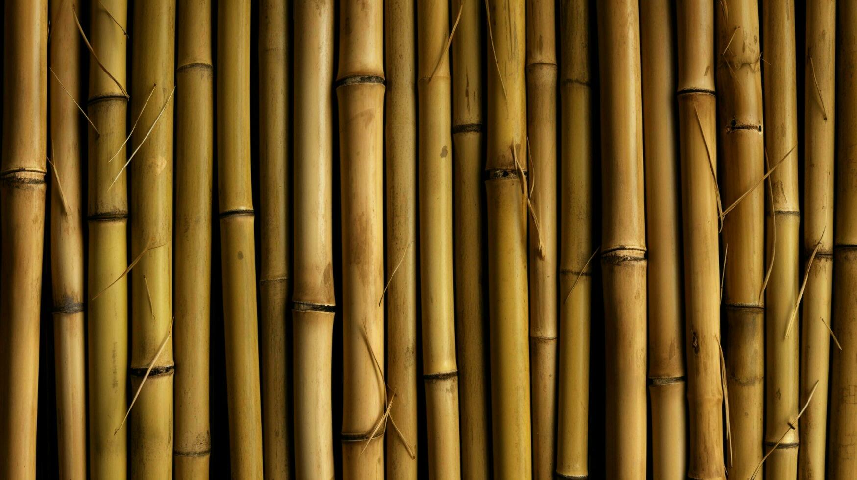 AI generated Bamboo Textures background photo