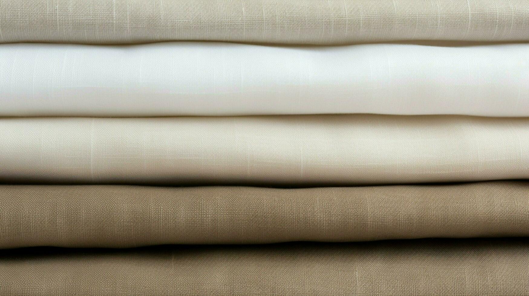 AI generated Linen Textures background photo