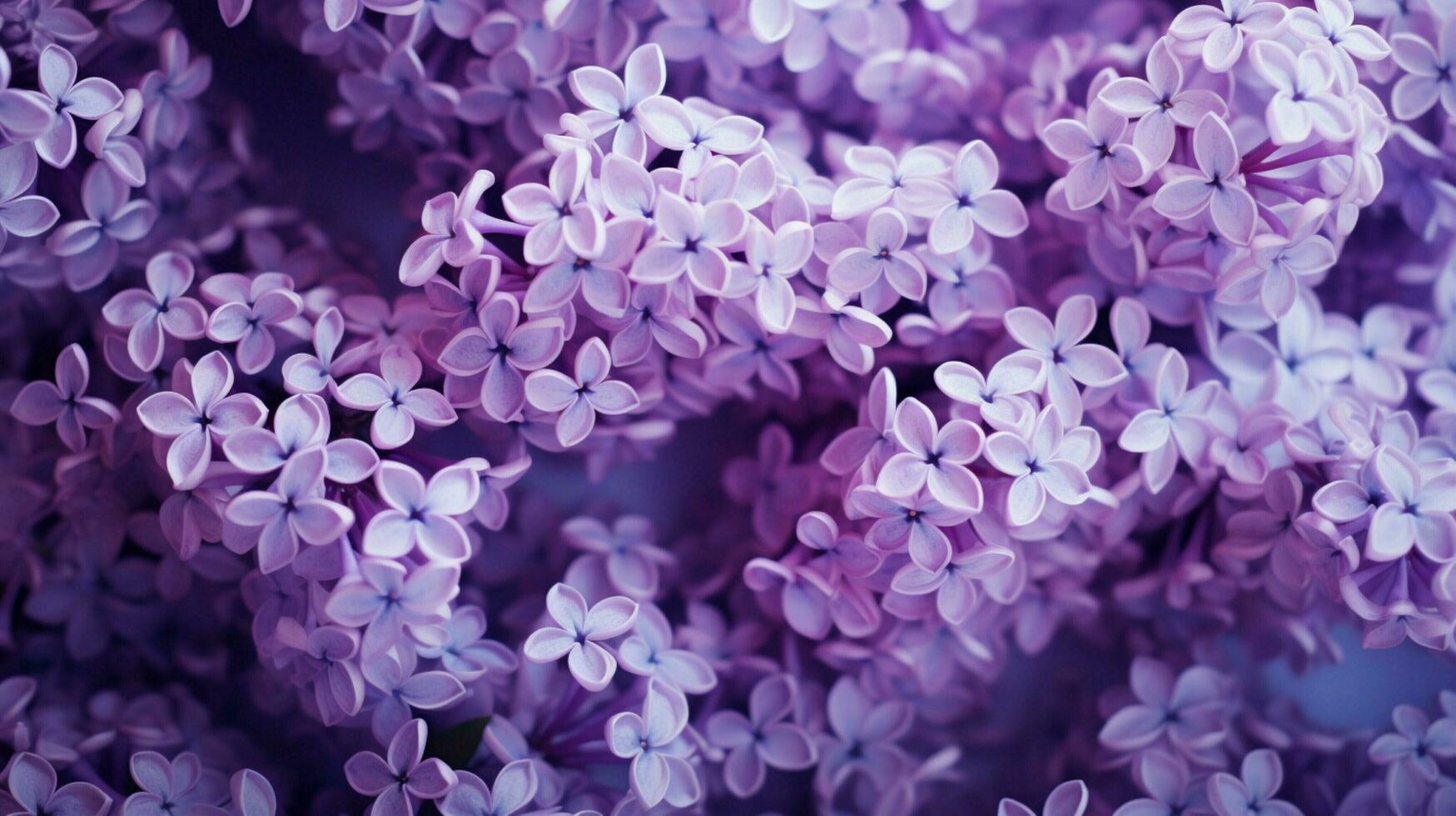 AI generated Lilac background photo