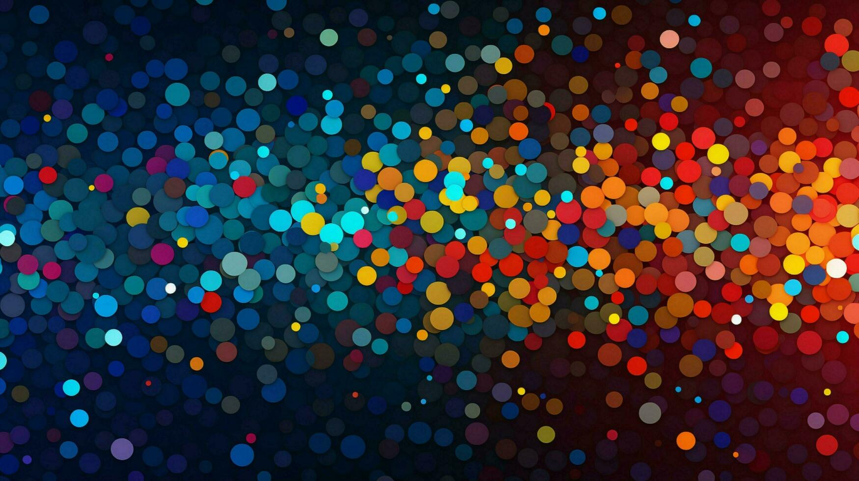 AI generated Dotted Patterns background photo