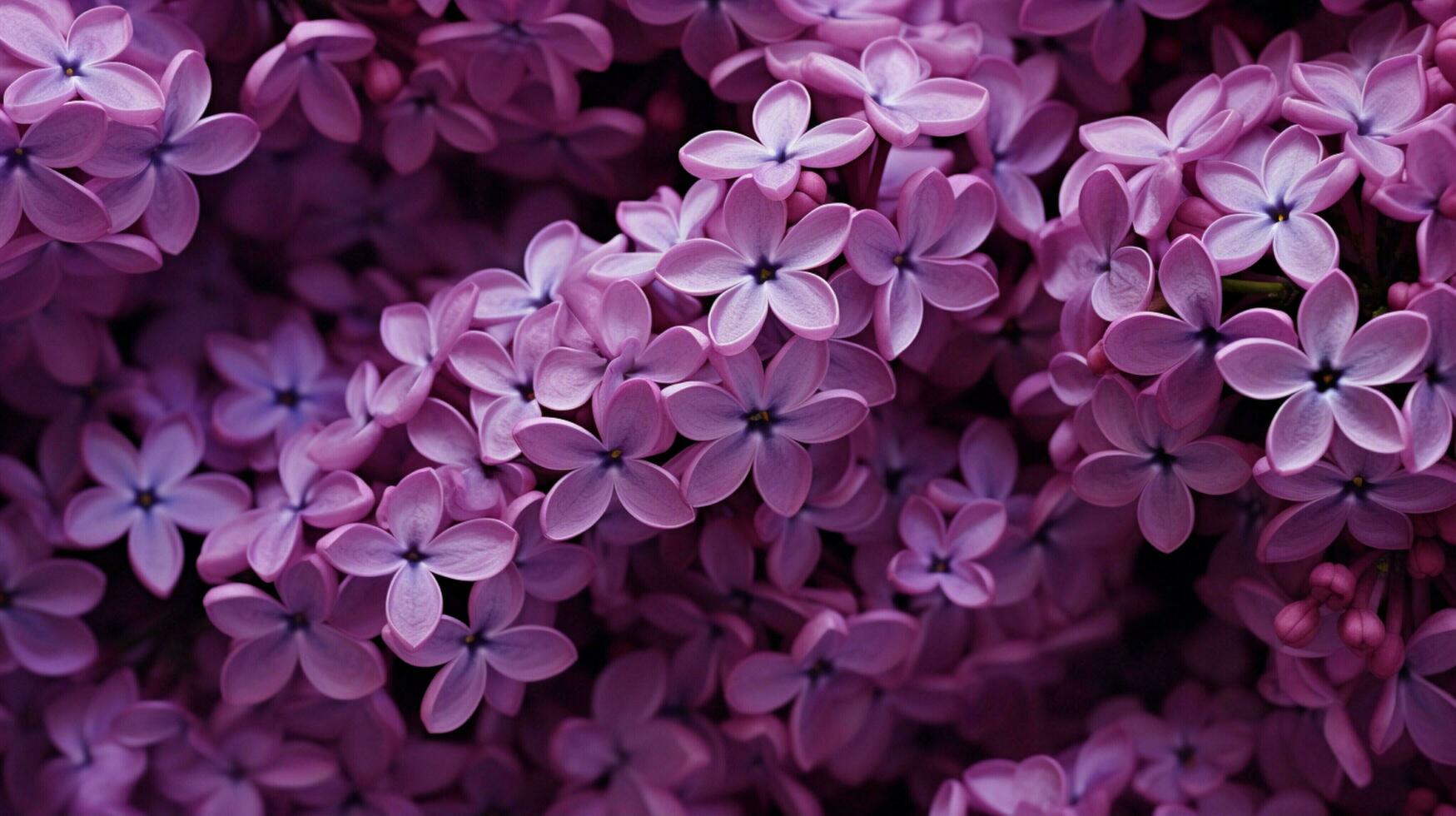 AI generated Lilac hard background photo