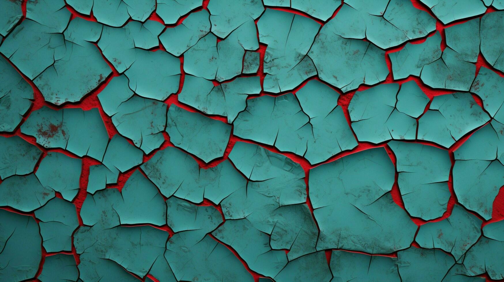 AI generated Cracked Paint Textures background photo
