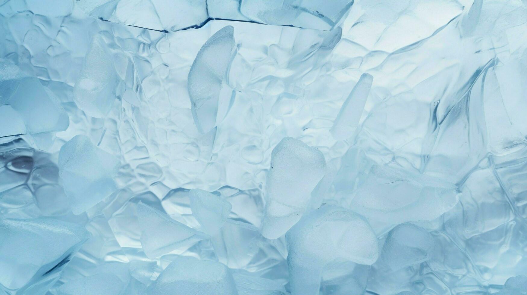 AI generated Ice Textures background photo