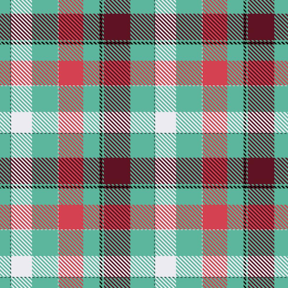 Tartan Plaid Pattern Seamless. Checker Pattern. Template for Design Ornament. Seamless Fabric Texture. Vector Illustration