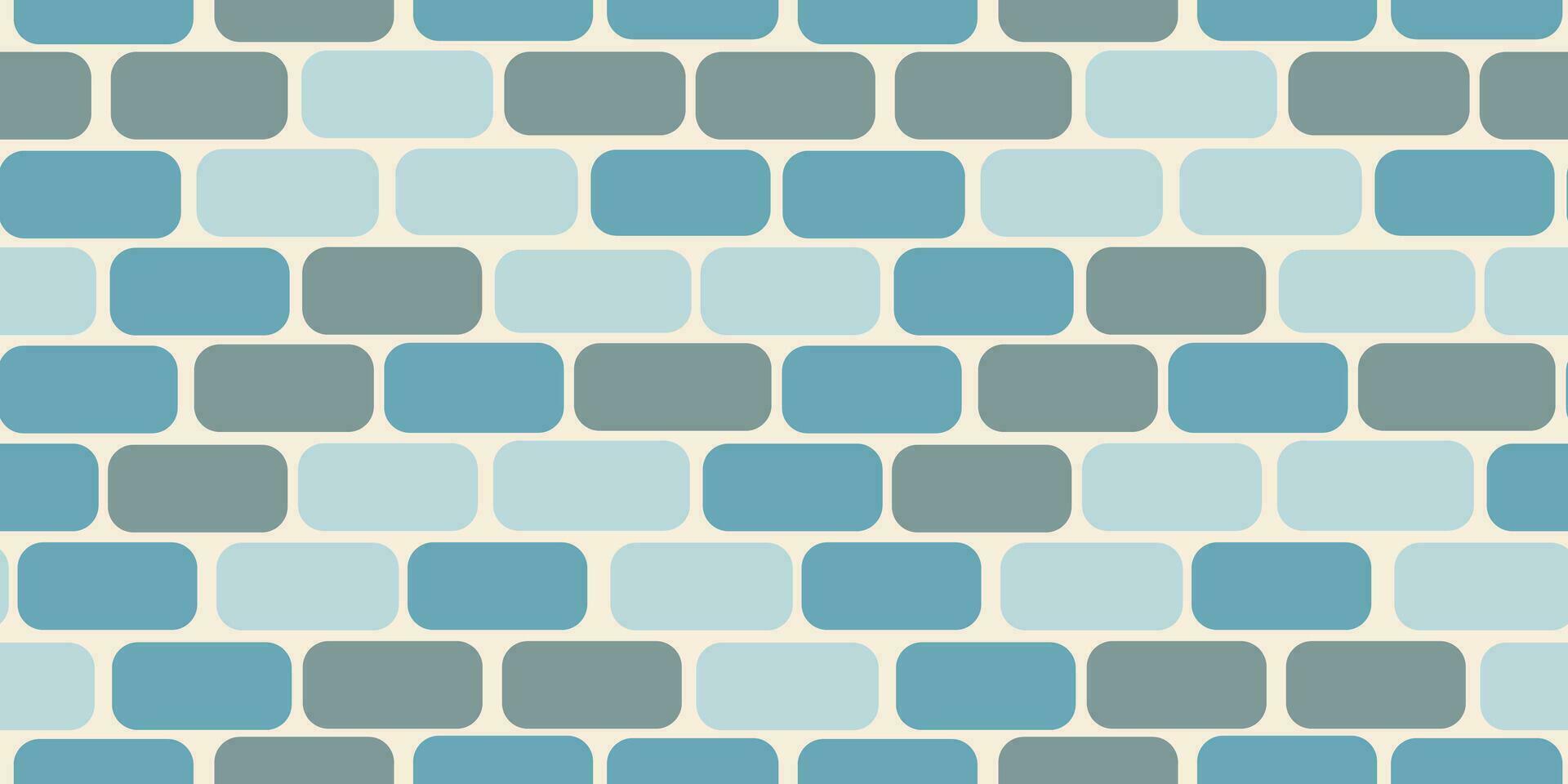 Vector pattern. Brick wall.  Abstract background, banner. Construction, brickwork. Stone texture. Dynamic colors, geometric shapes. Template for design of web banner, flyer.