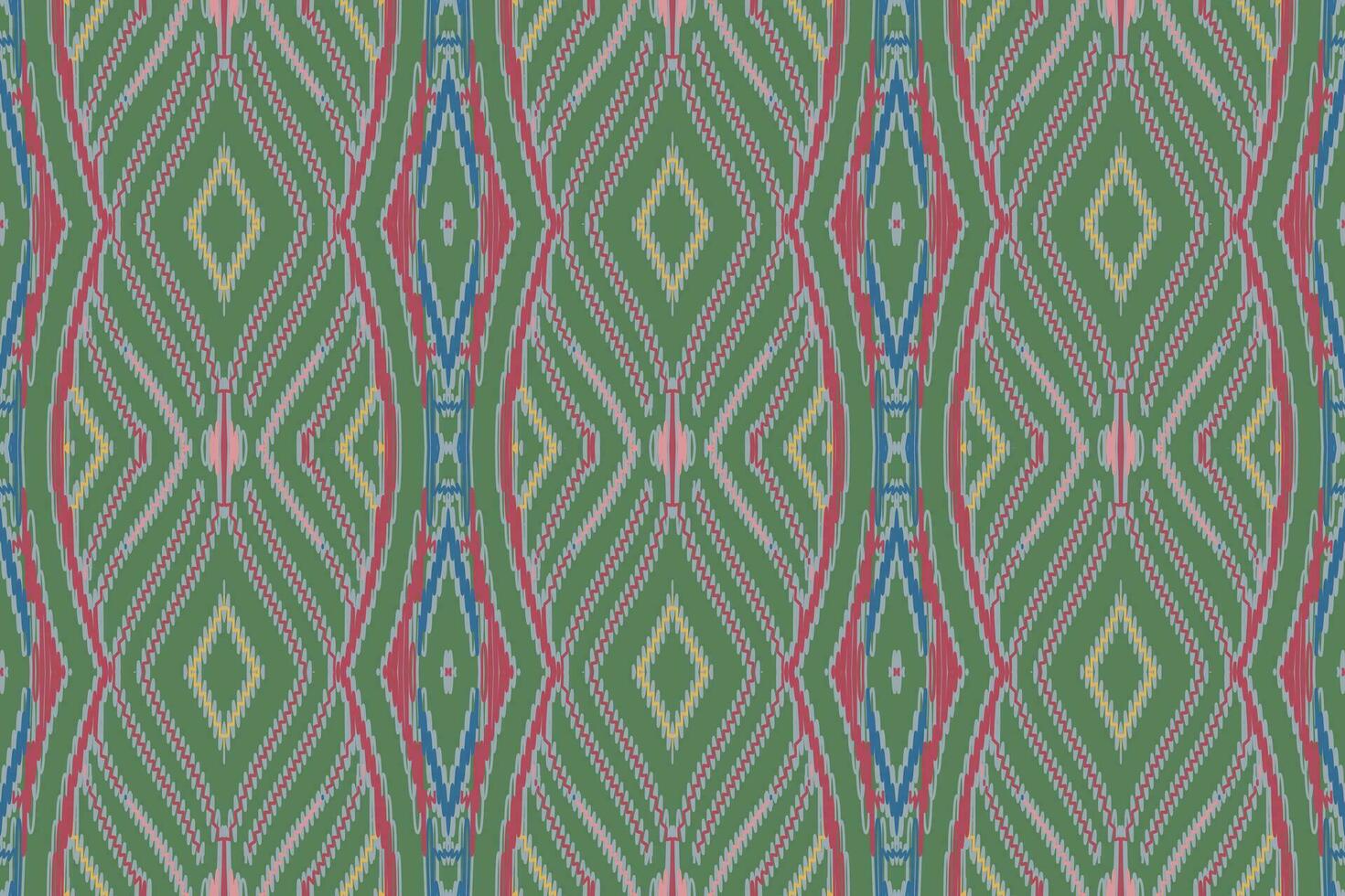 Silk fabric Patola sari Pattern Seamless Bandana print silk Motif embroidery, Ikat embroidery vector Design for Print indigenous art aboriginal art pattern floral kurti mughal border