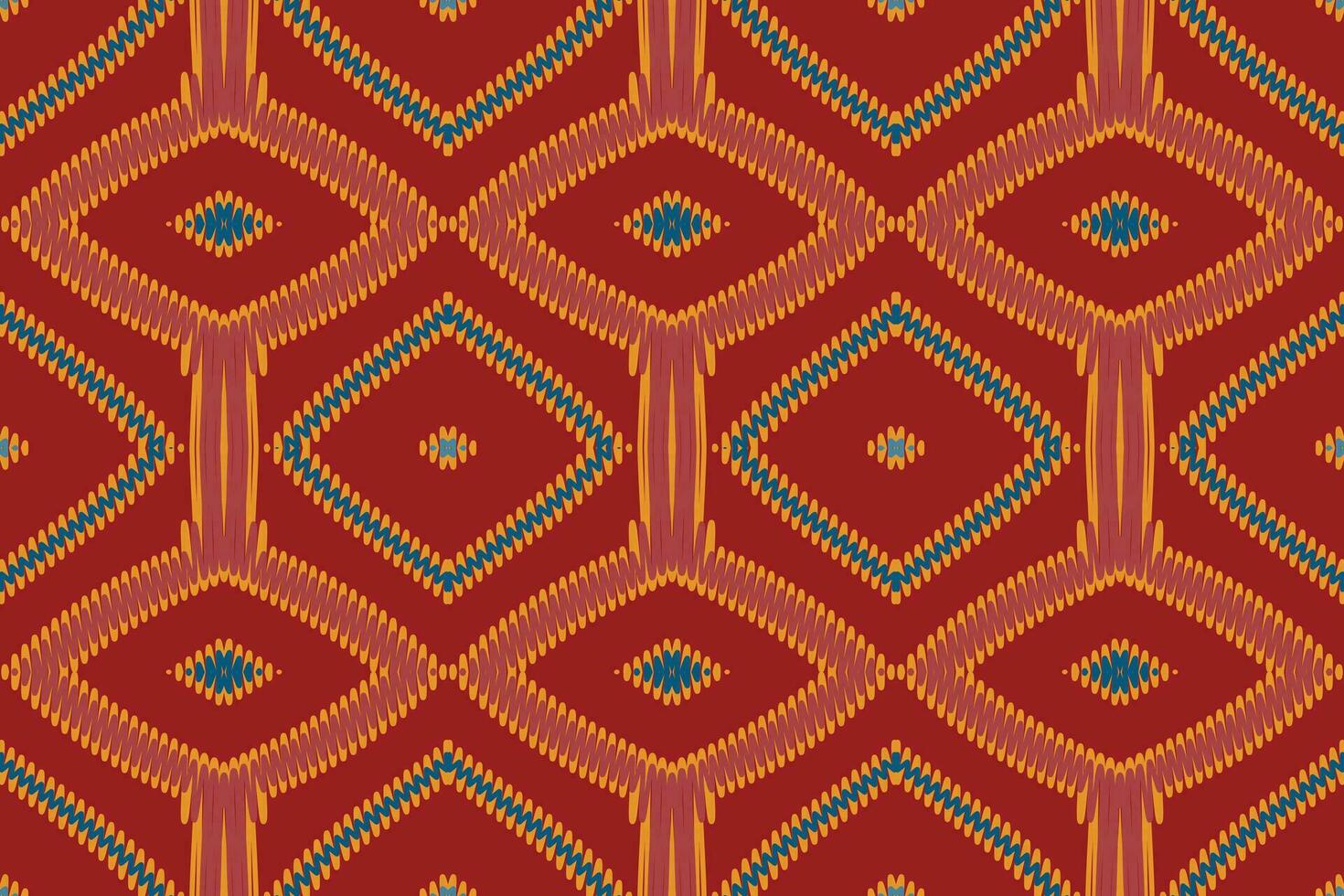 seda tela patola sari modelo sin costura escandinavo modelo motivo bordado, ikat bordado vector diseño para impresión egipcio modelo tibetano mandala pañuelo