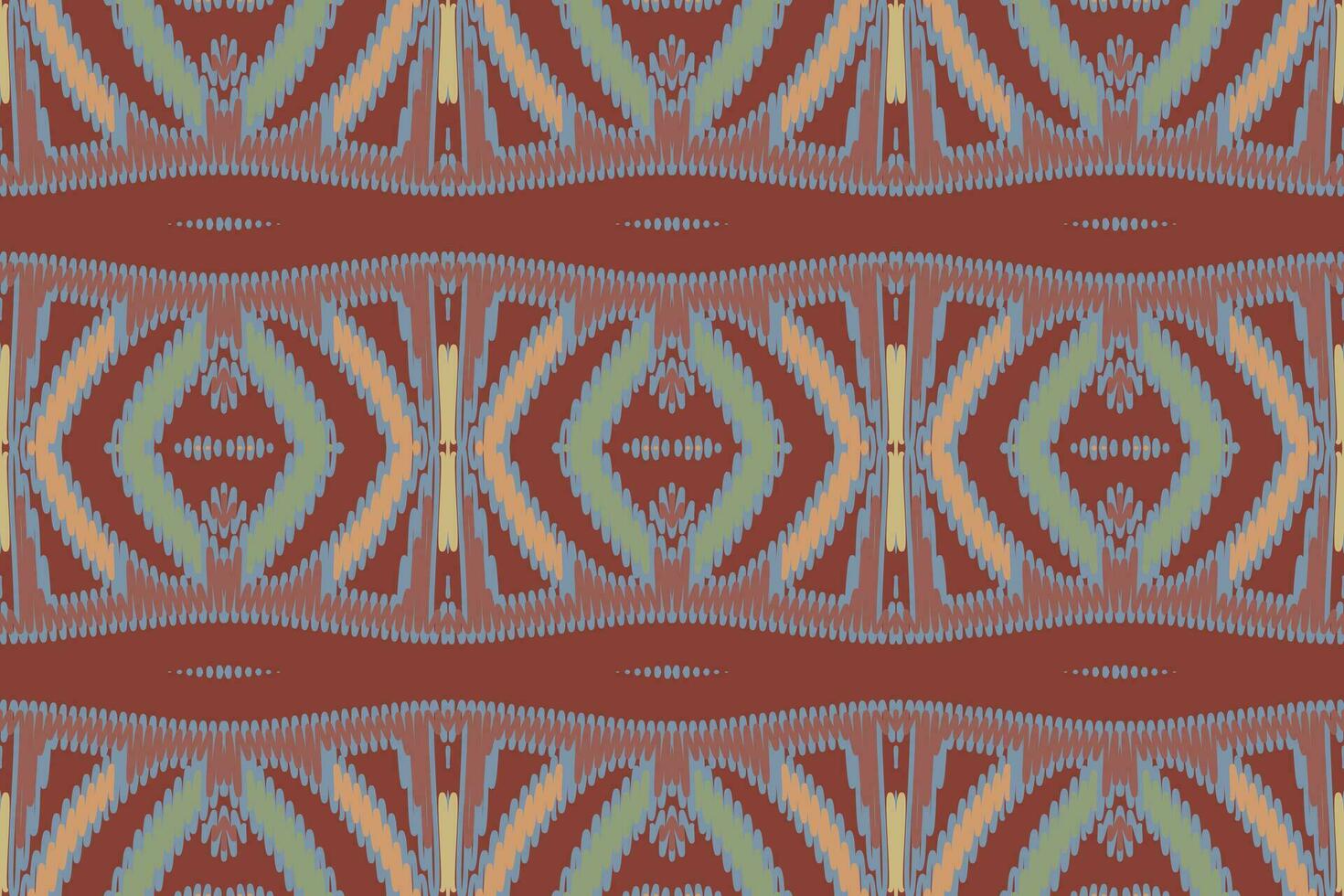 nórdico modelo sin costura australiano aborigen modelo motivo bordado, ikat bordado vector diseño para impresión cordón modelo sin costura modelo Clásico shibori jacquard sin costura