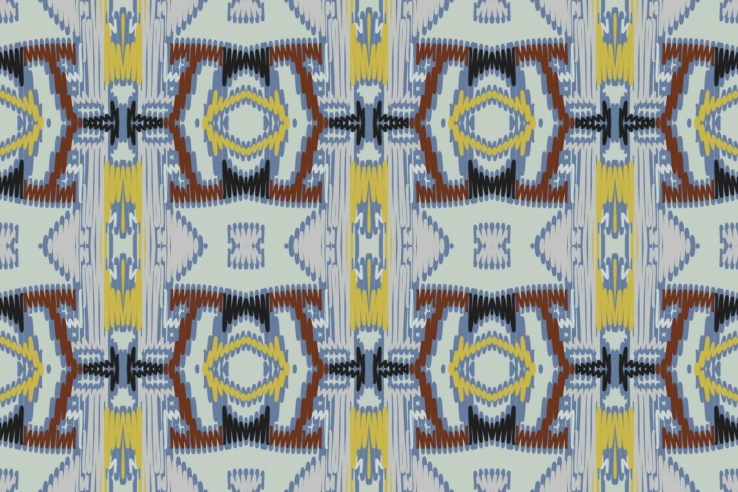 navajo modelo sin costura nativo americano, motivo bordado, ikat bordado vector diseño para impresión egipcio jeroglíficos tibetano geo modelo