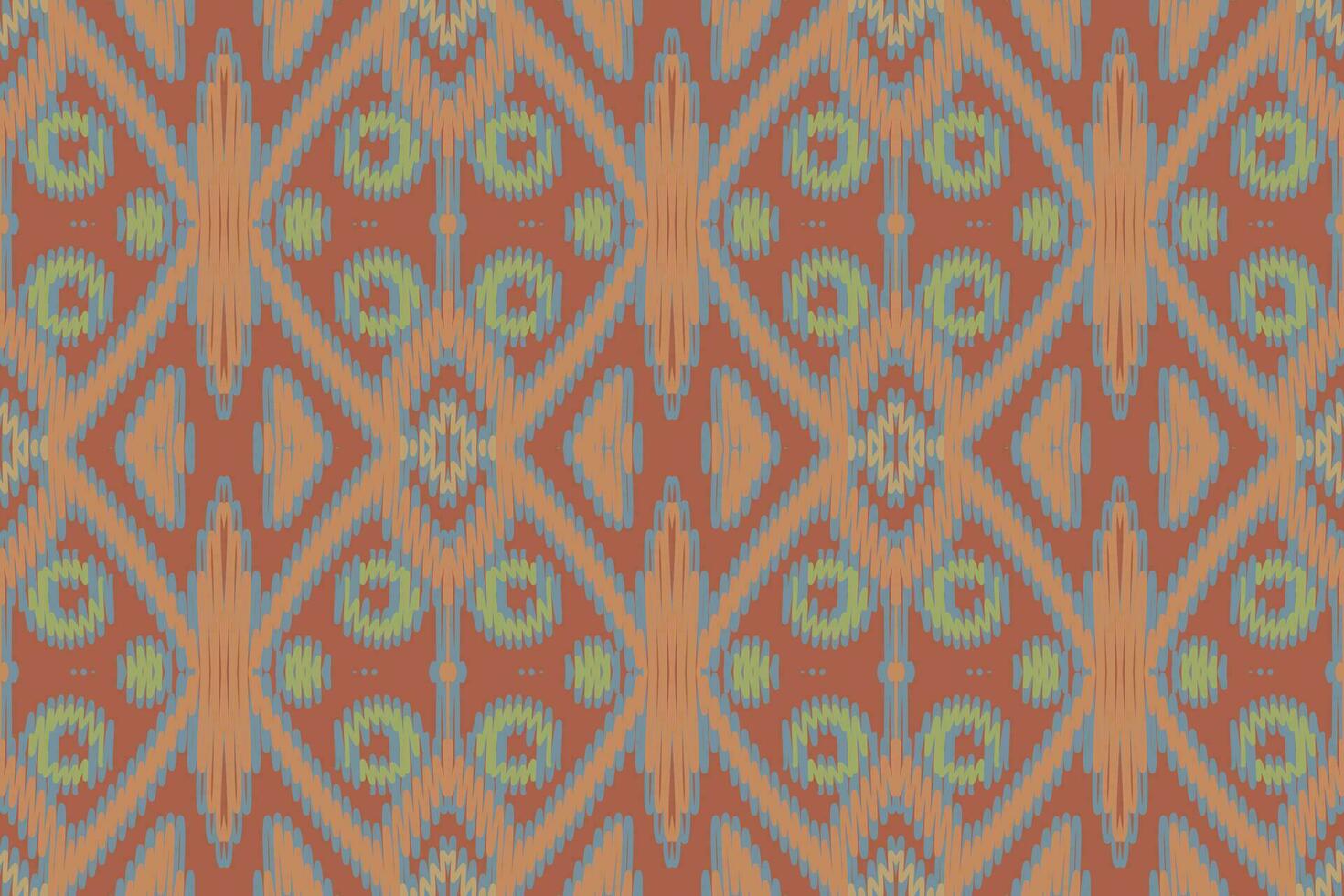 navajo modelo sin costura pañuelo impresión seda motivo bordado, ikat bordado vector diseño para impresión cordón modelo turco cerámico antiguo Egipto Arte jacquard modelo