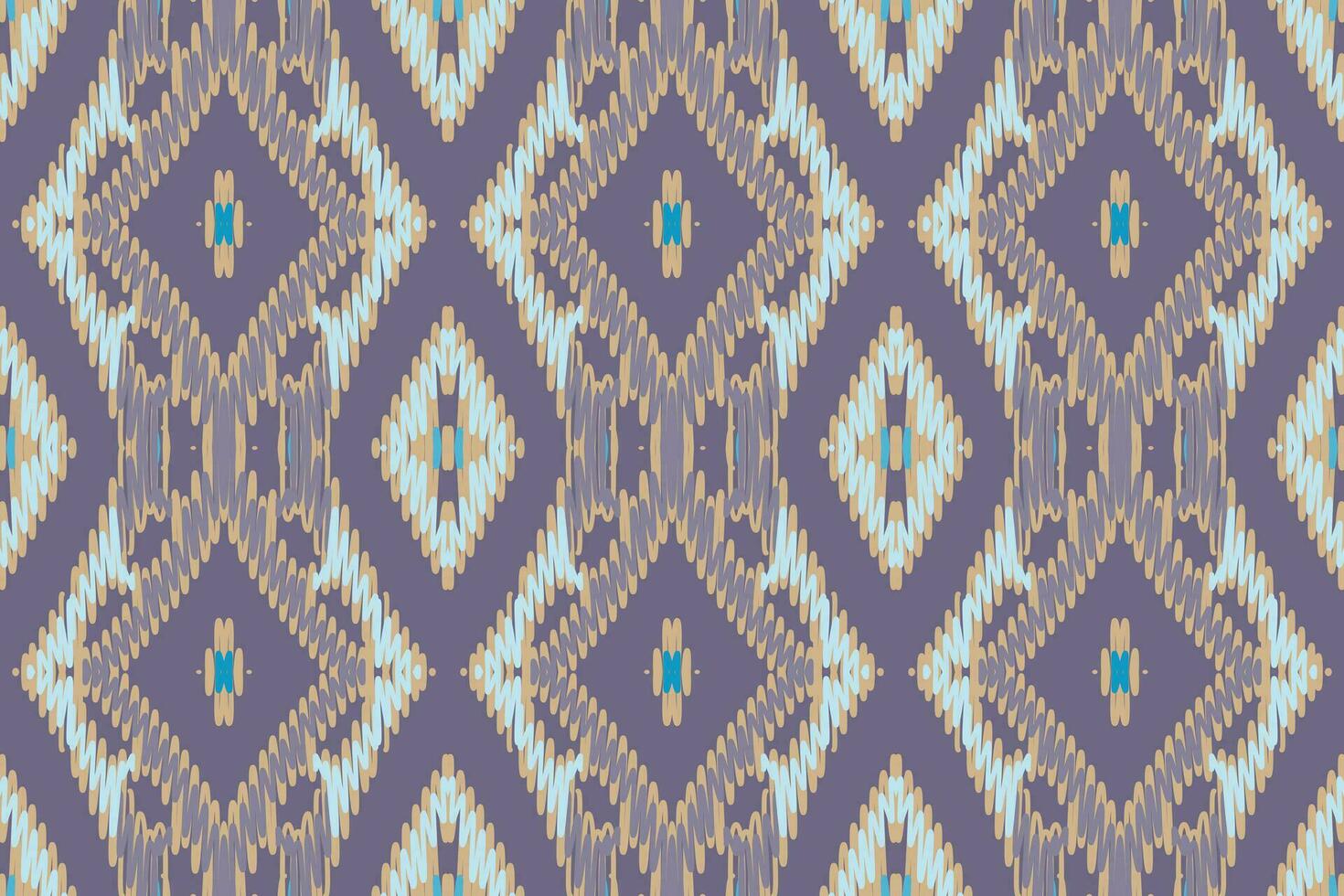 Navajo pattern Seamless Mughal architecture Motif embroidery, Ikat embroidery vector Design for Print tie dyeing pillowcase sambal puri kurti mughal architecture