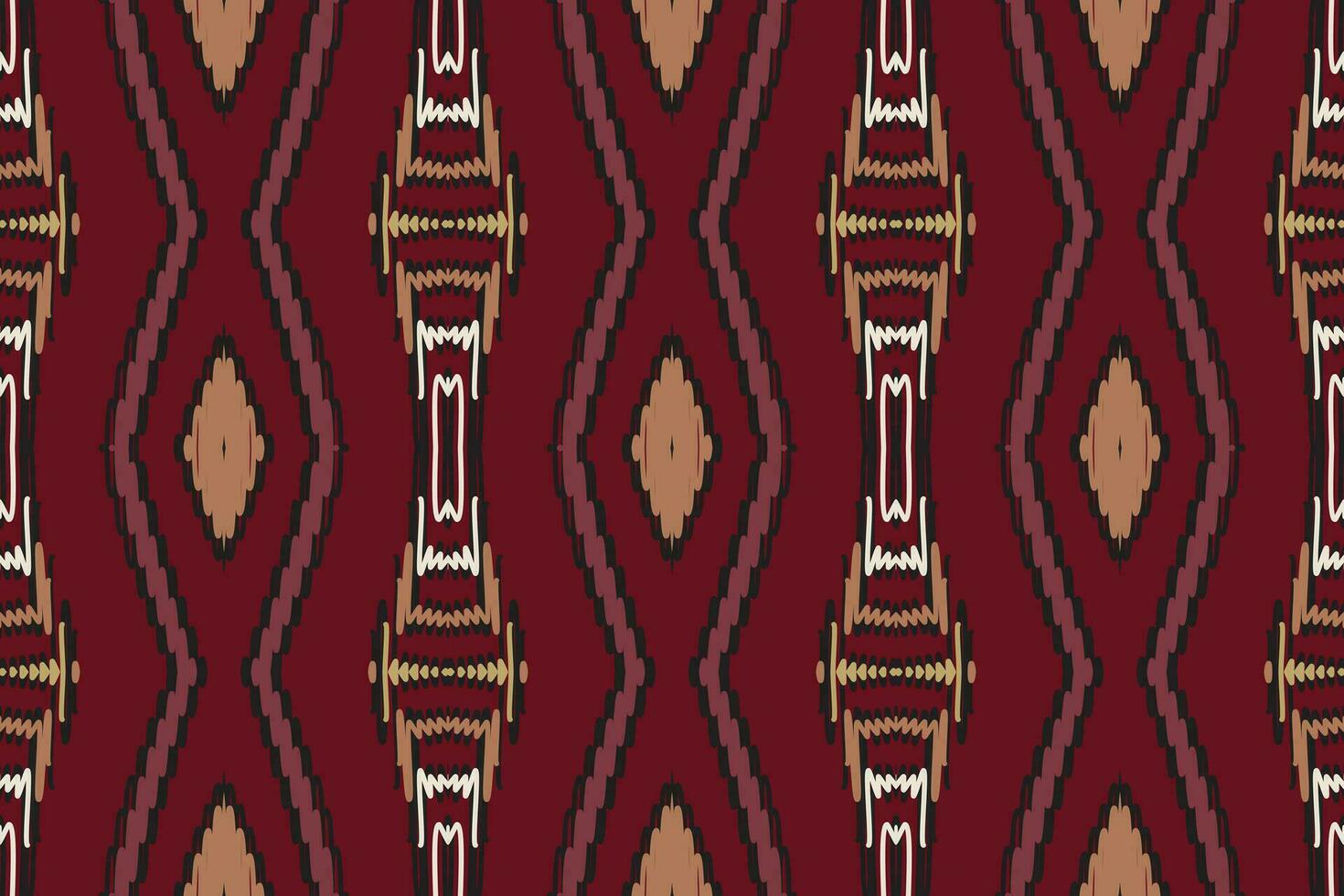 labor de retazos modelo sin costura australiano aborigen modelo motivo bordado, ikat bordado vector diseño para impresión escandinavo modelo sari étnico natividad gitano modelo