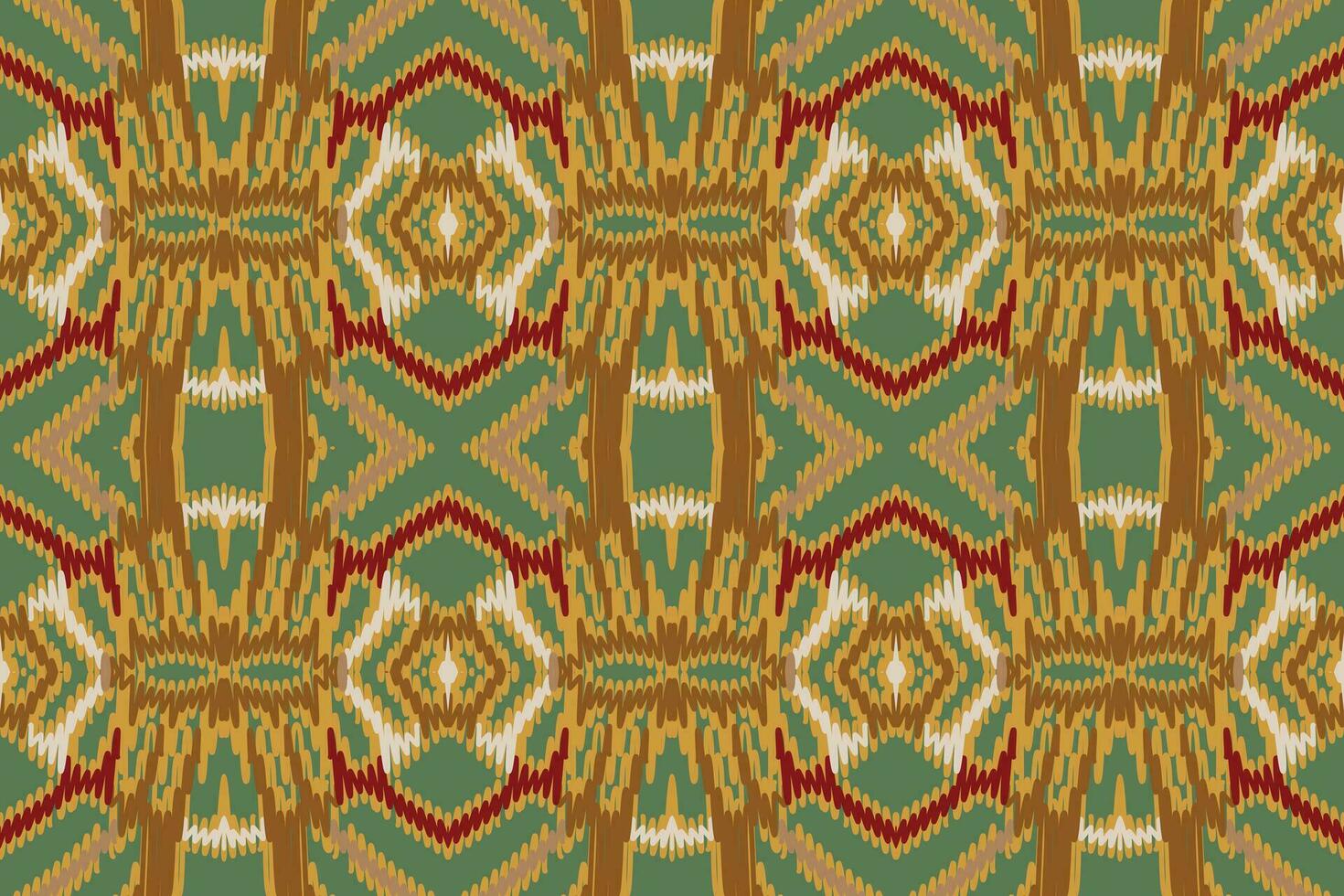 labor de retazos modelo sin costura Mughal arquitectura motivo bordado, ikat bordado vector diseño para impresión textura tela sari sari alfombra. kurta vector patola sari