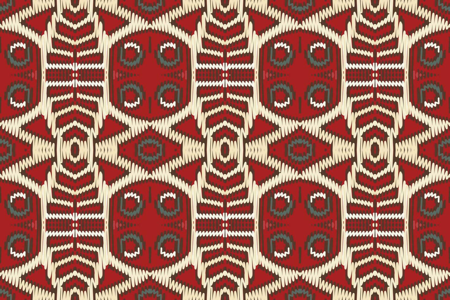 labor de retazos modelo sin costura Mughal arquitectura motivo bordado, ikat bordado vector diseño para impresión egipcio modelo tibetano mandala pañuelo