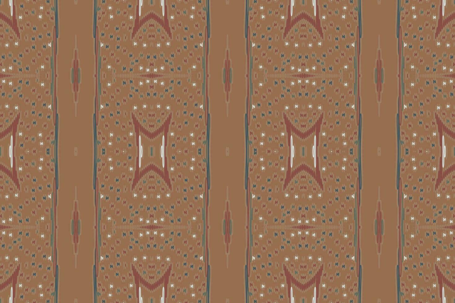 motivo folklore modelo sin costura australiano aborigen modelo motivo bordado, ikat bordado vector diseño para impresión modelo Clásico flor gente navajo labor de retazos modelo