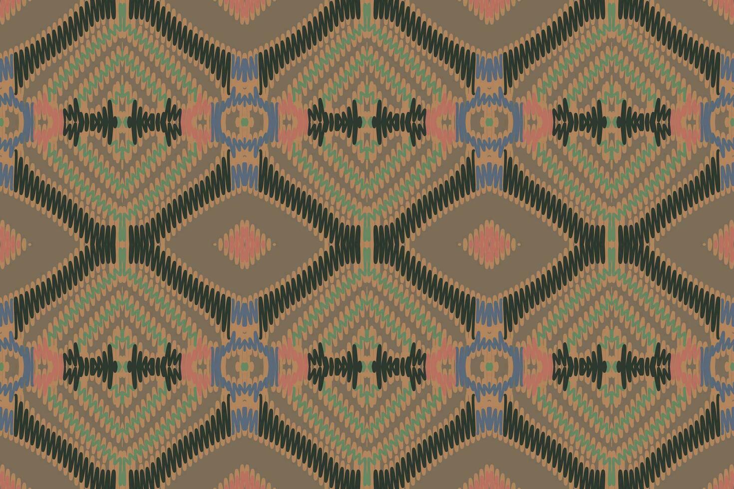 Baroque pattern Seamless Native American, Motif embroidery, Ikat embroidery vector Design for Print tie dyeing pillowcase sambal puri kurti mughal architecture