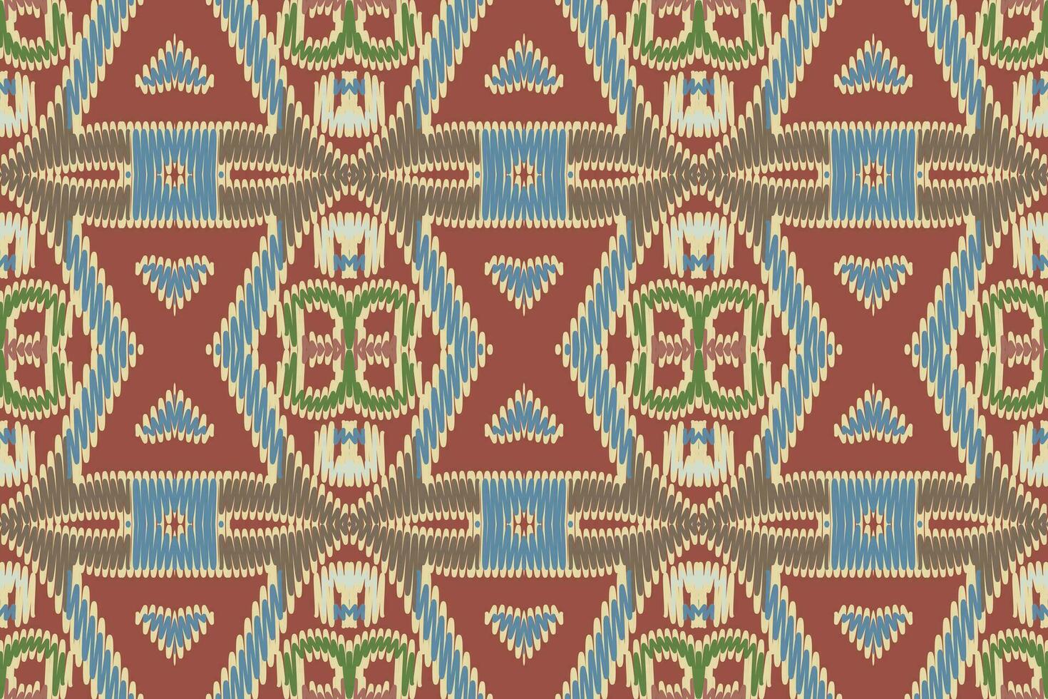 Dupatta pattern Seamless Native American, Motif embroidery, Ikat embroidery vector Design for Print tapestry floral kimono repeat pattern lacing spanish motif