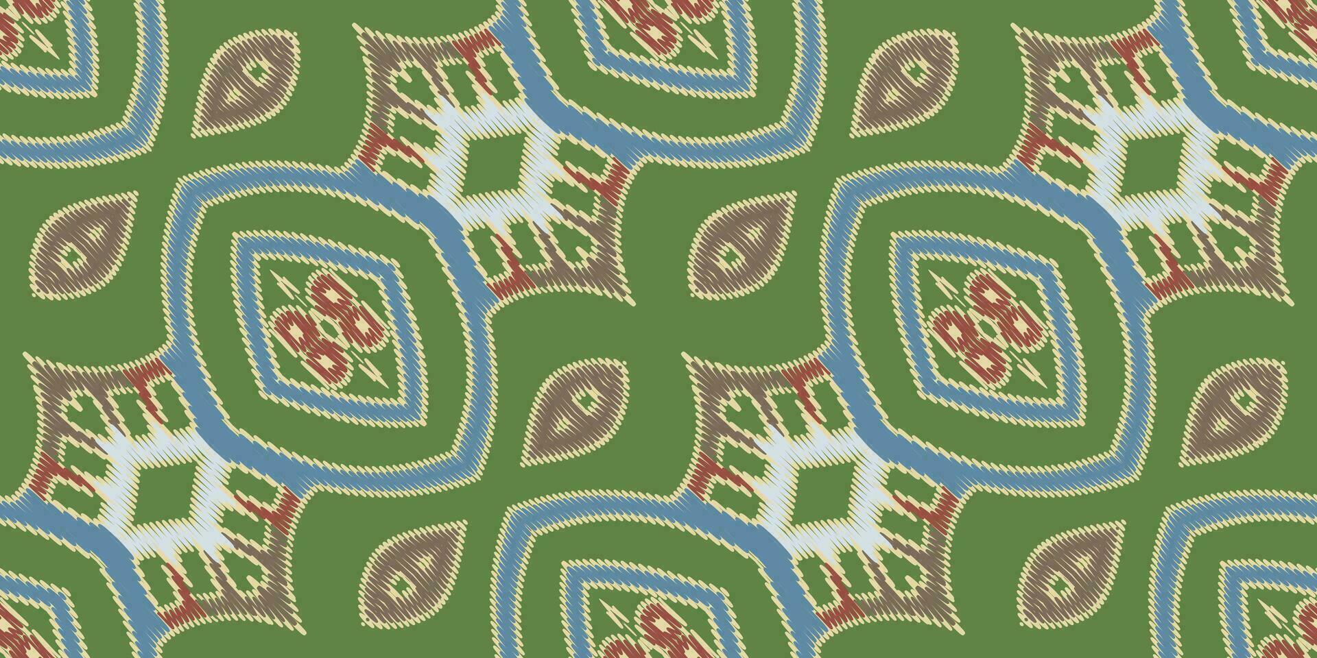 Silk fabric Patola sari Pattern Seamless Mughal architecture Motif embroidery, Ikat embroidery vector Design for Print tie dyeing pillowcase sambal puri kurti mughal architecture