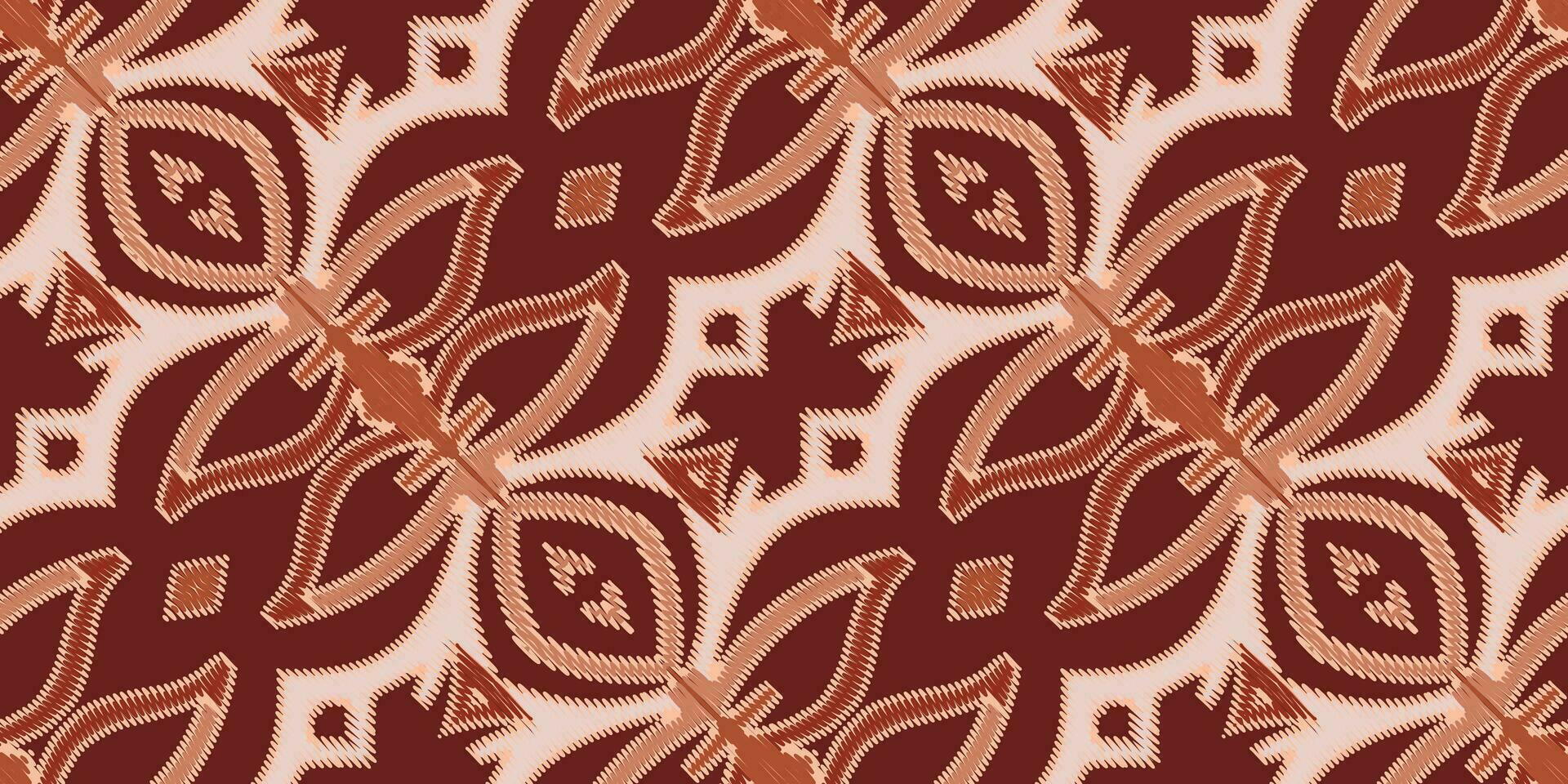 Silk fabric Patola sari Pattern Seamless Mughal architecture Motif embroidery, Ikat embroidery vector Design for Print indigenous art aboriginal art pattern floral kurti mughal border
