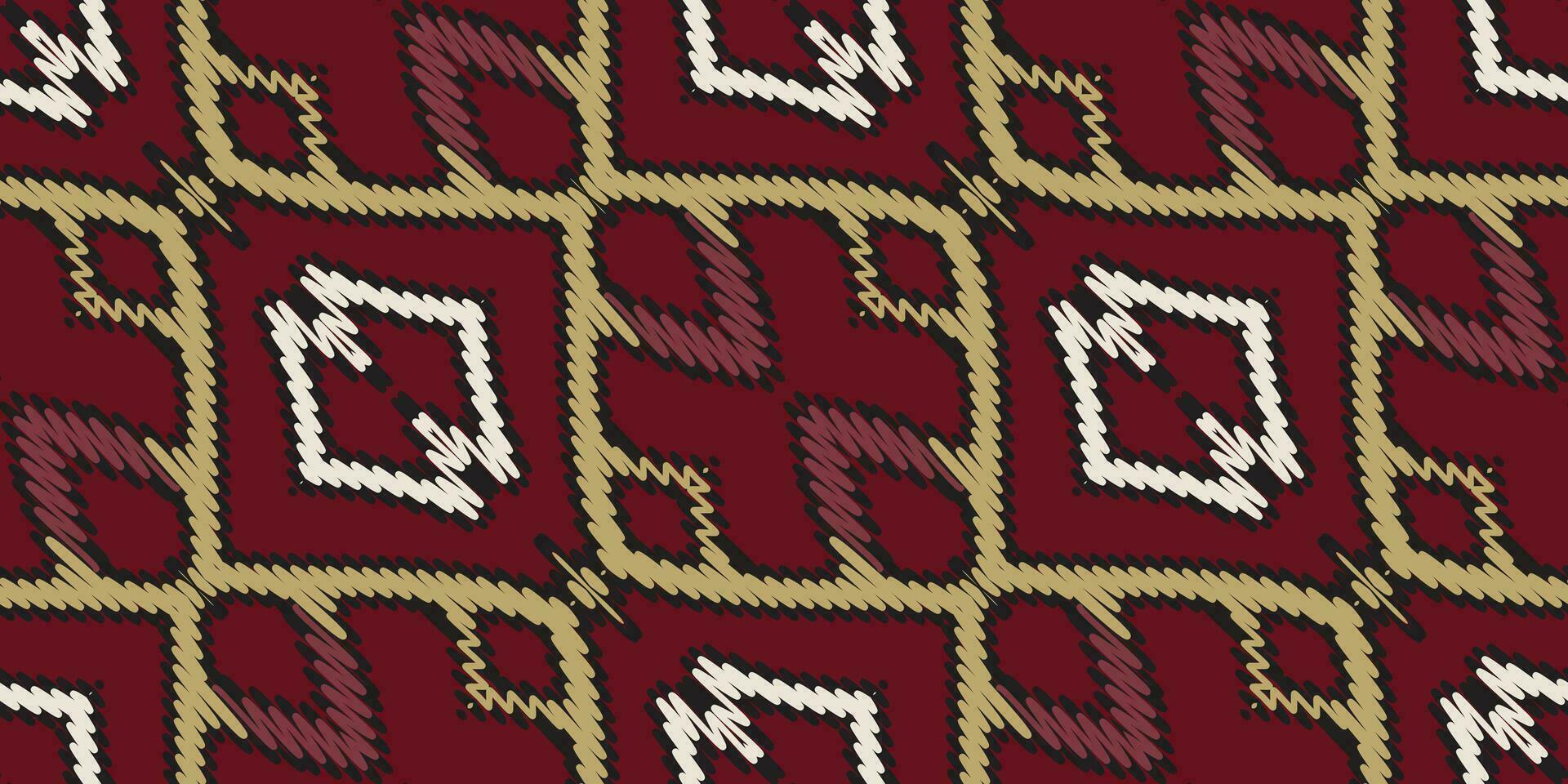 Nordic pattern Seamless Native American, Motif embroidery, Ikat embroidery vector Design for Print border embroidery ancient egypt