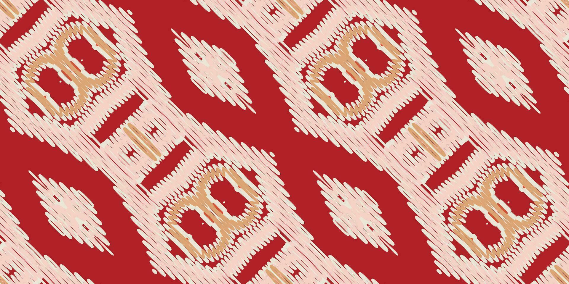 Nordic pattern Seamless Bandana print silk Motif embroidery, Ikat embroidery vector Design for Print indonesian batik motif embroidery native american kurta mughal design