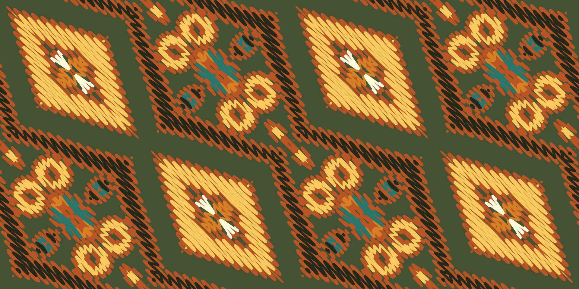 navajo modelo sin costura nativo americano, motivo bordado, ikat bordado vector diseño para impresión Corbata tintura funda de almohada sambal puri curti Mughal arquitectura