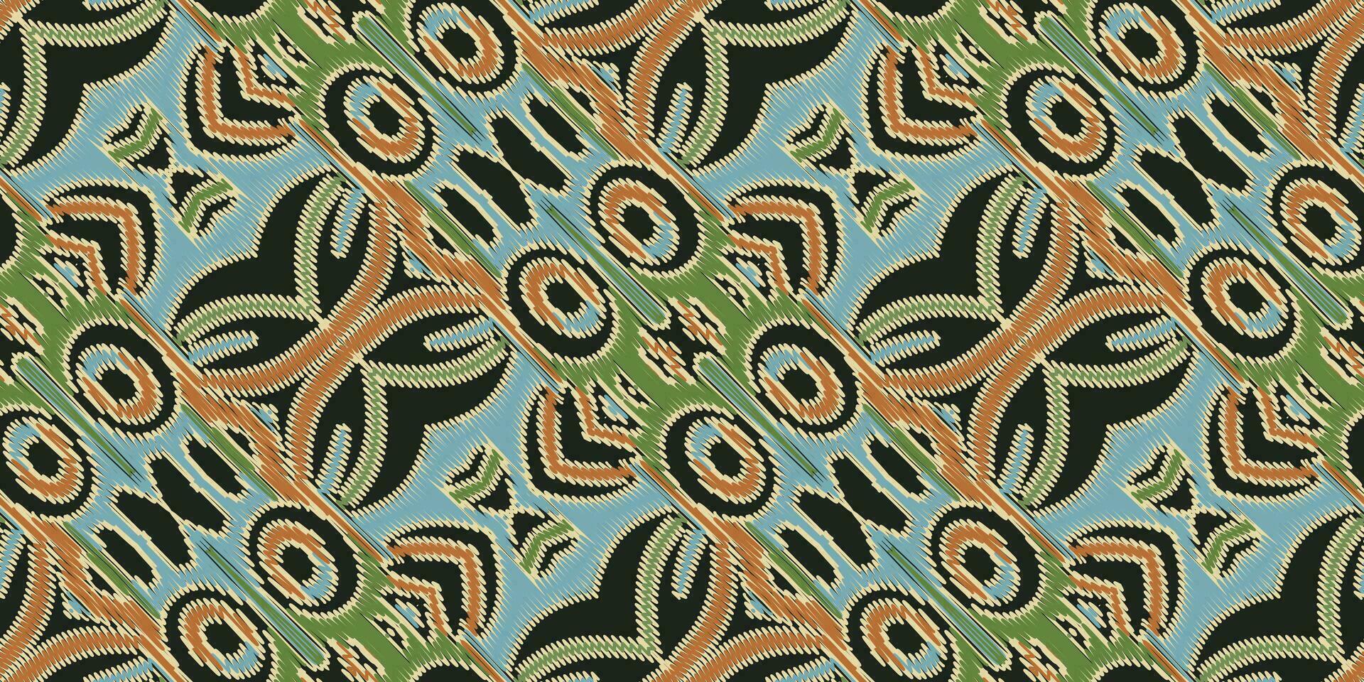 Motif folklore pattern Seamless Bandana print silk Motif embroidery, Ikat embroidery vector Design for Print lace pattern seamless pattern vintage shibori jacquard seamless