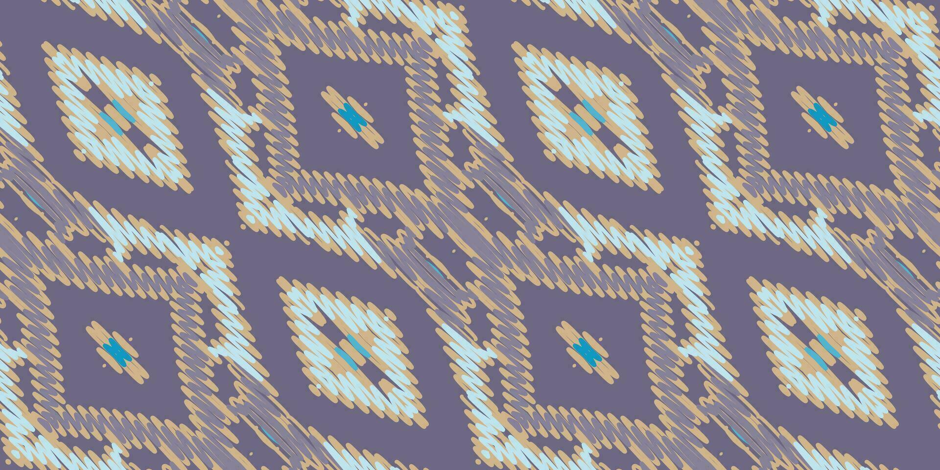 Navajo pattern Seamless Mughal architecture Motif embroidery, Ikat embroidery vector Design for Print tie dyeing pillowcase sambal puri kurti mughal architecture