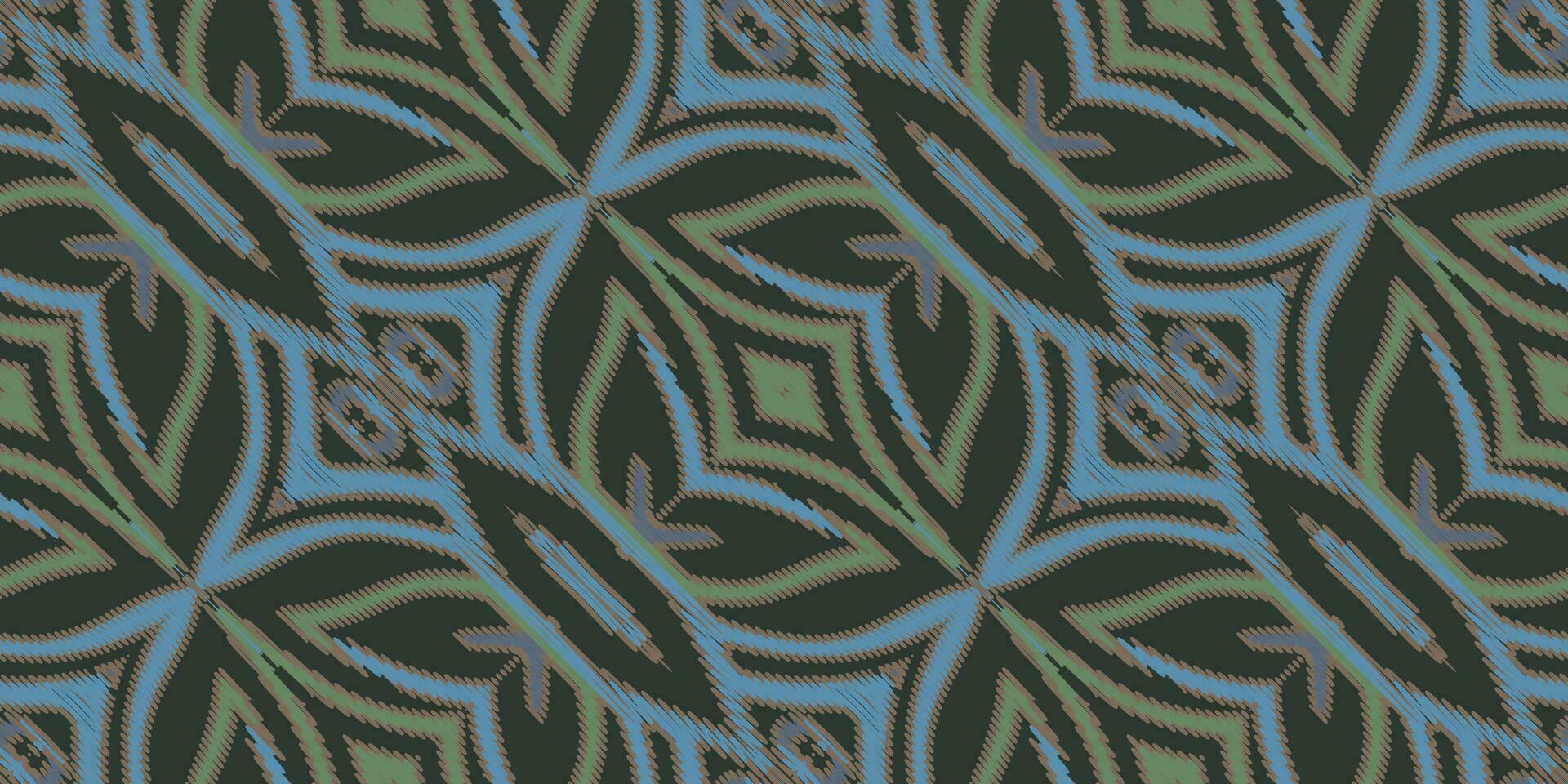 motivo folklore modelo sin costura australiano aborigen modelo motivo bordado, ikat bordado vector diseño para impresión 60s cachemir Corbata colorante Damasco ornamento alfombras hipster kurta pijama